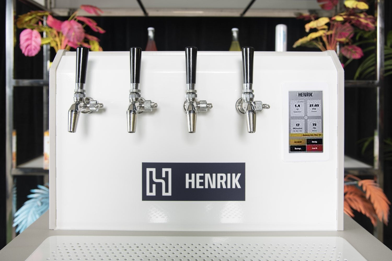 Close-up of the H2 four-tap tower