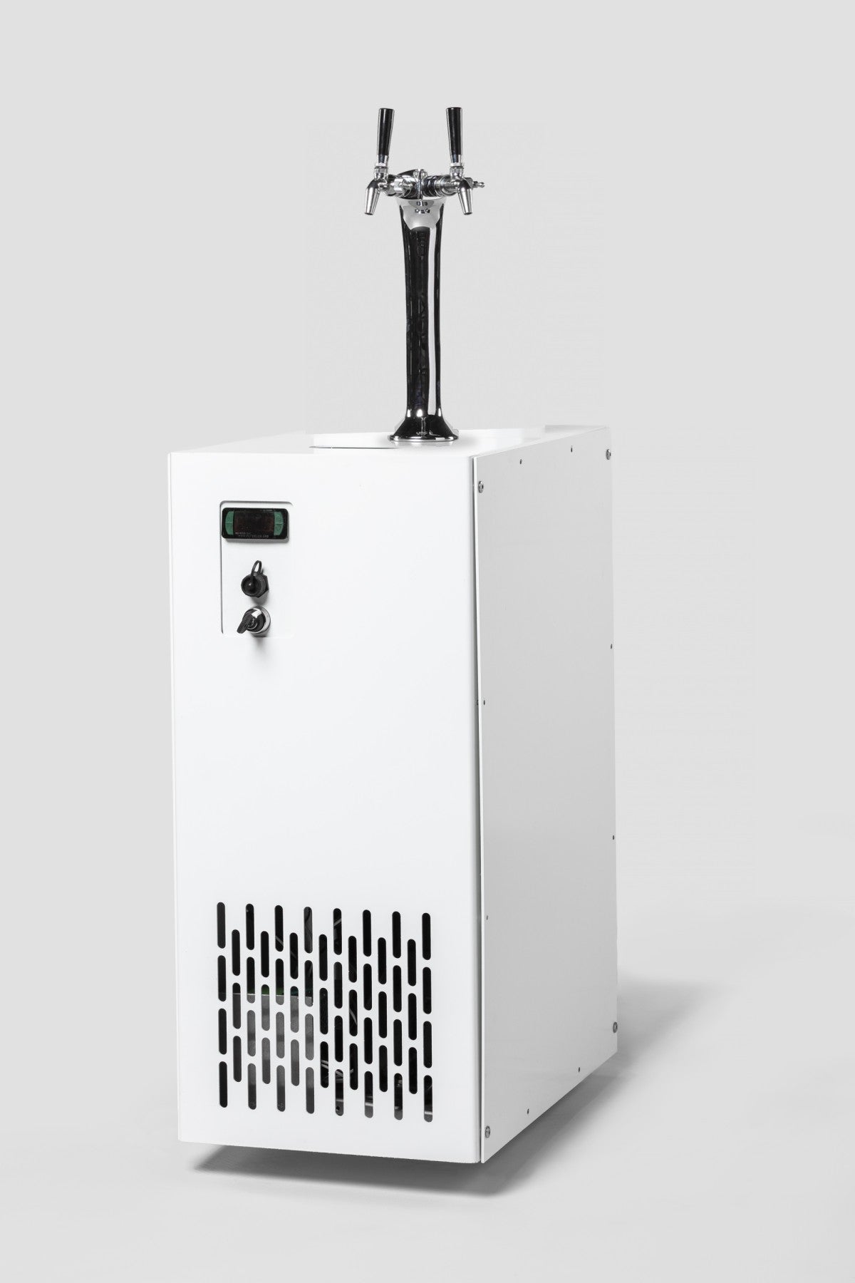 H3 chiller module and chrome two-tap tower